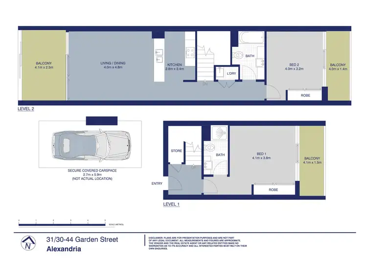 Floorplan of Homely unit listing, 31/30-44 Garden Street, Alexandria NSW 2015