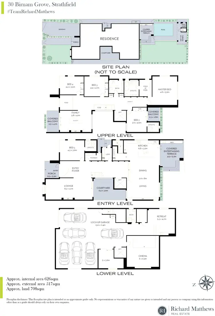 Floorplan of Homely house listing, 30 Birnam Grove, Strathfield NSW 2135
