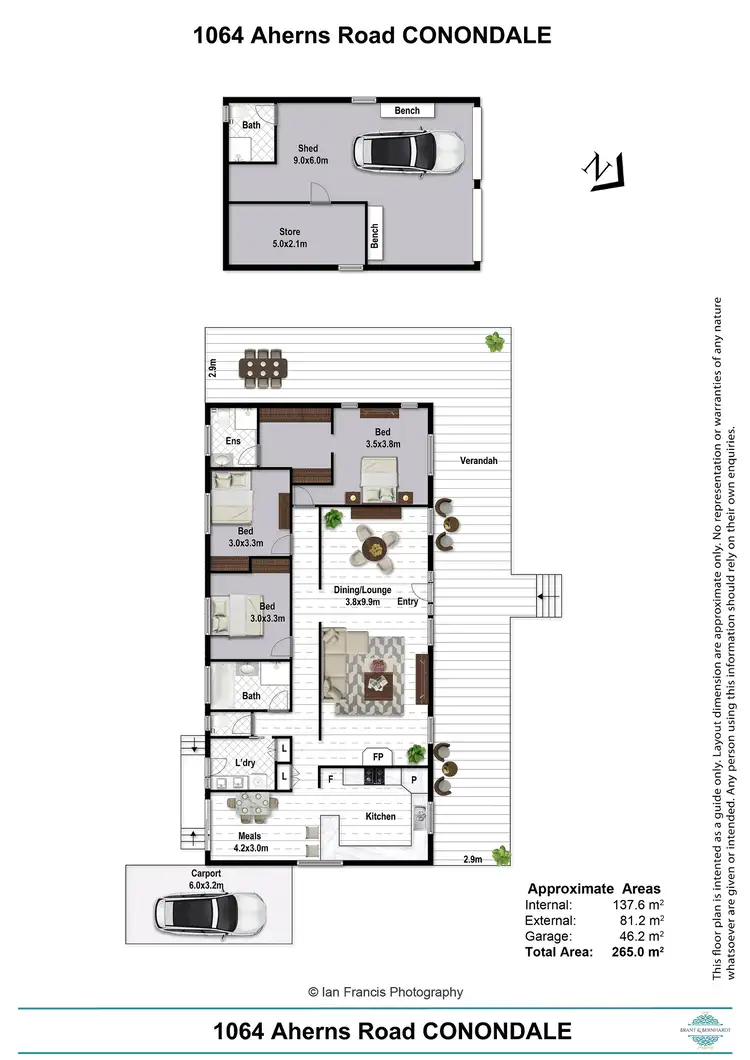 Floorplan of Homely house listing, 1064 Aherns Road, Conondale QLD 4552
