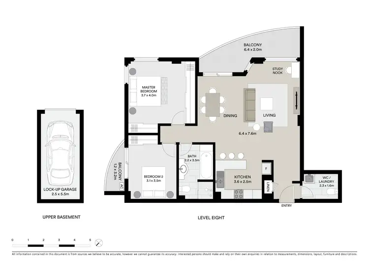 Floorplan of Homely apartment listing, 803/91b Bridge Road, Westmead NSW 2145