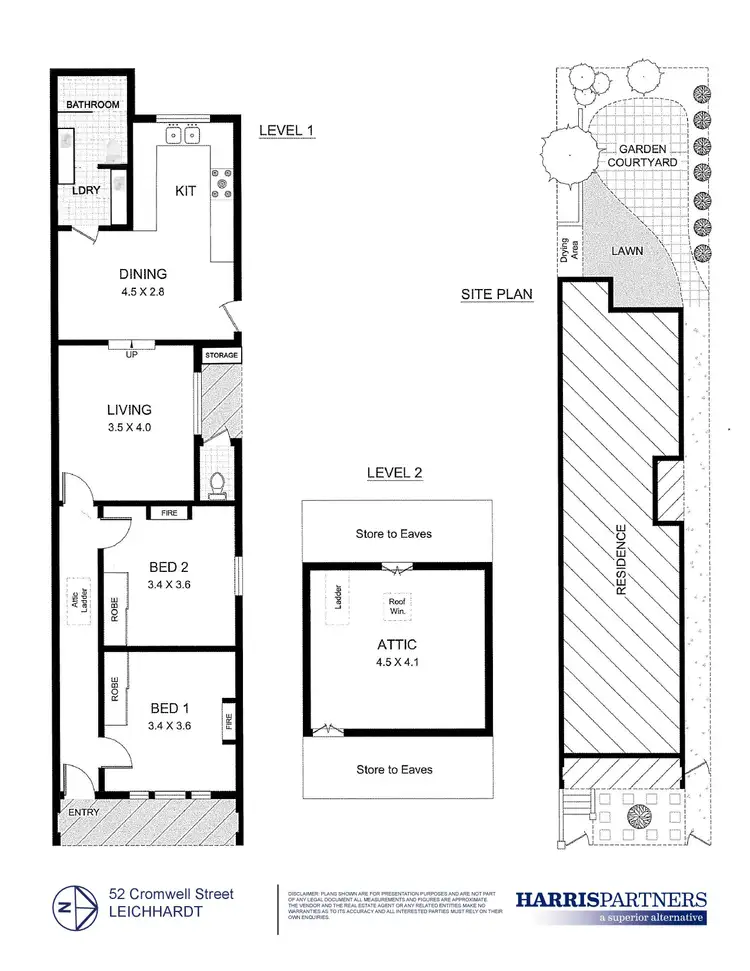 Floorplan of Homely house listing, 52 Cromwell Street, Leichhardt NSW 2040