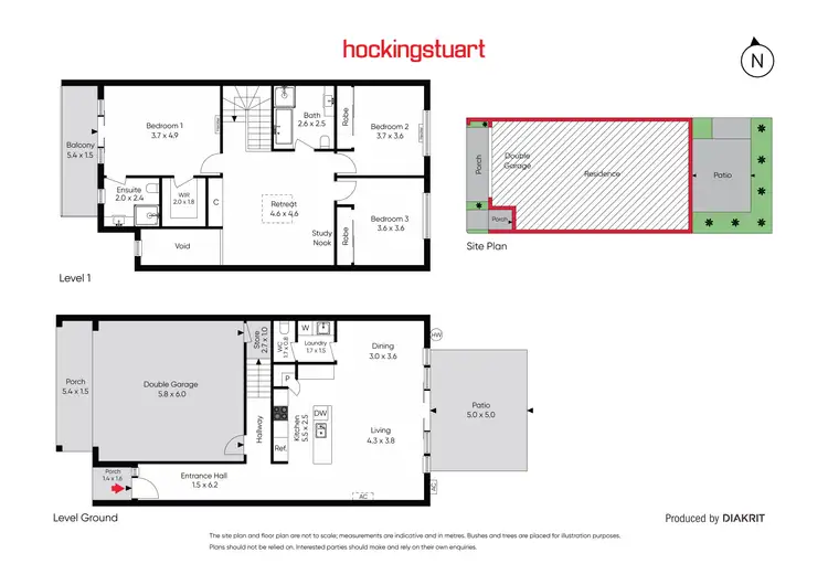 Floorplan of Homely house listing, 21 Deco Place, Epping VIC 3076