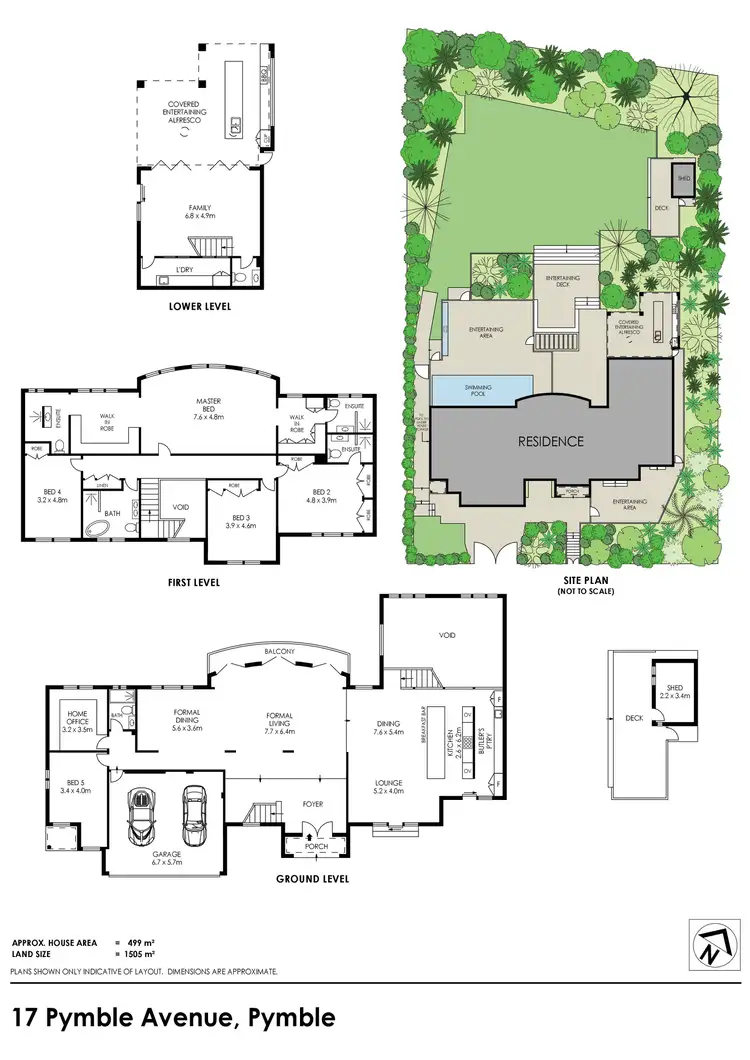 Floorplan of Homely house listing, 17 Pymble Avenue, Pymble NSW 2073