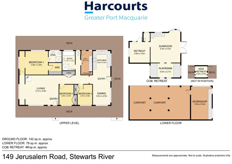 Floorplan of Homely rural property listing, 149 Jerusalem Road, Stewarts River NSW 2443