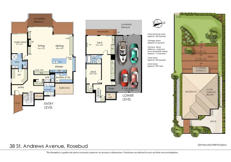 Floorplan of Homely house listing, 38 St Andrews Avenue, Rosebud VIC 3939
