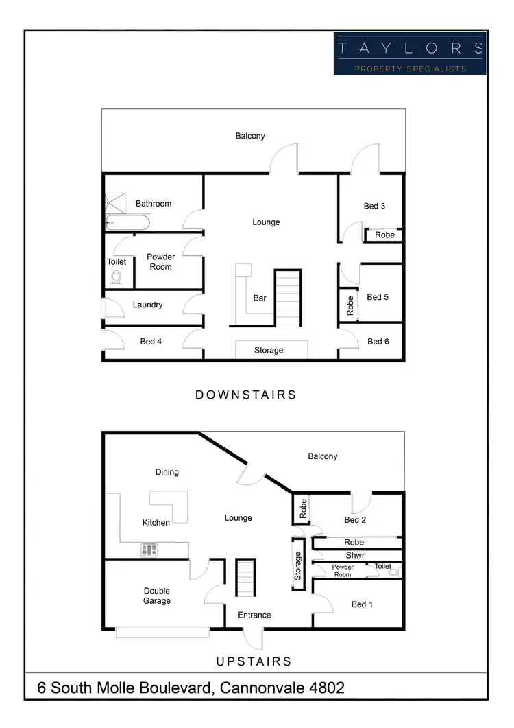 Floorplan of Homely house listing, 6 South Molle Boulevard, Cannonvale QLD 4802