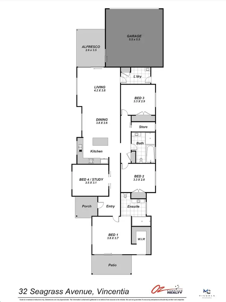 Floorplan of Homely house listing, 32 Seagrass Avenue, Vincentia NSW 2540