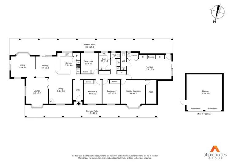 Floorplan of Homely house listing, 1-17 Highgrove Close, Chambers Flat QLD 4133