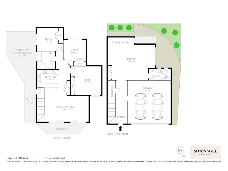 Floorplan of Homely townhouse listing, 5/92 Curry Street, Merewether NSW 2291