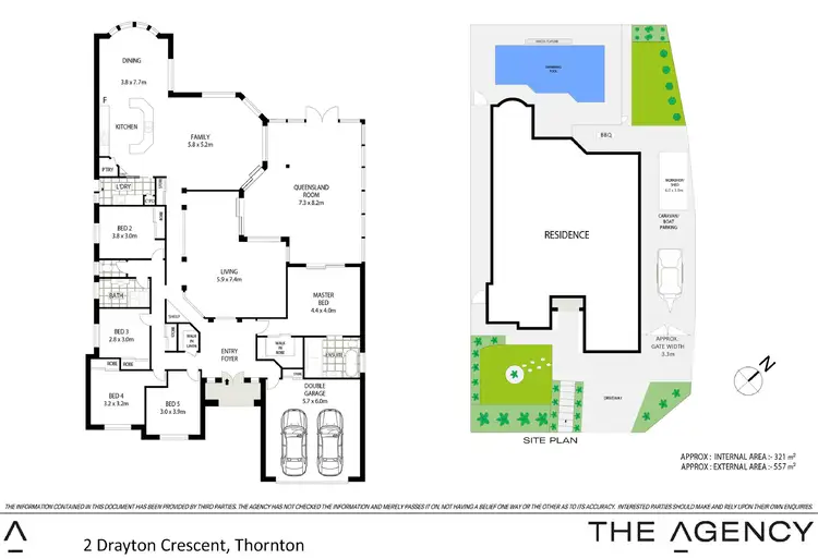 Floorplan of Homely house listing, 2 Drayton Crescent, Thornton NSW 2322