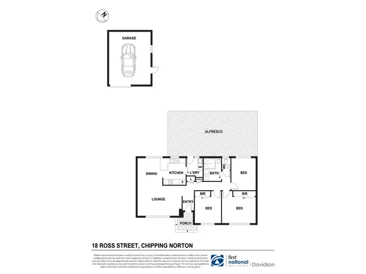 Floorplan of Homely house listing, 18 Ross Street, Chipping Norton NSW 2170