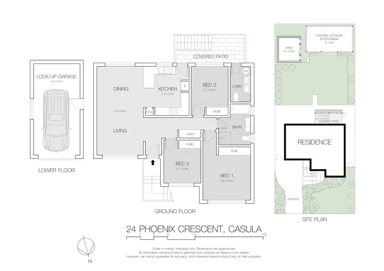 Floorplan of Homely house listing, 24 Phoenix Crescent, Casula NSW 2170