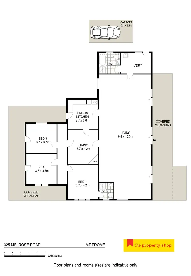 Floorplan of Homely rural property listing, 325 Melrose Road, Mudgee NSW 2850