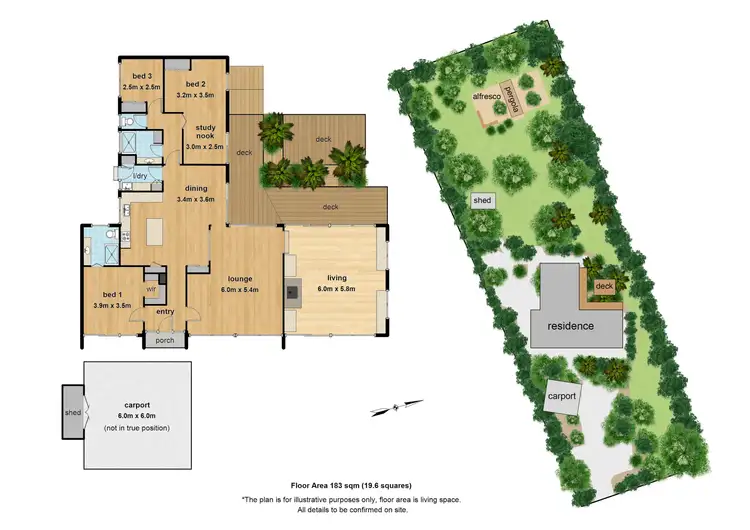Floorplan of Homely house listing, 26 Lawsons Road, Emerald VIC 3782