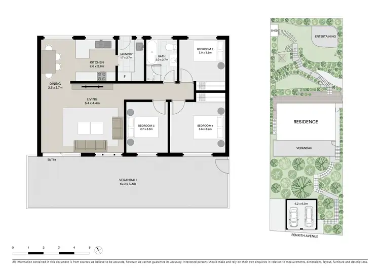Floorplan of Homely house listing, 65B Penrith Avenue, Wheeler Heights NSW 2097