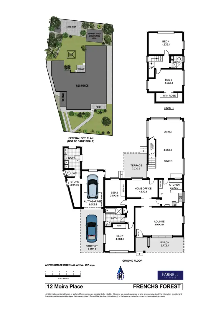 Floorplan of Homely house listing, 12 Moira Place, Frenchs Forest NSW 2086