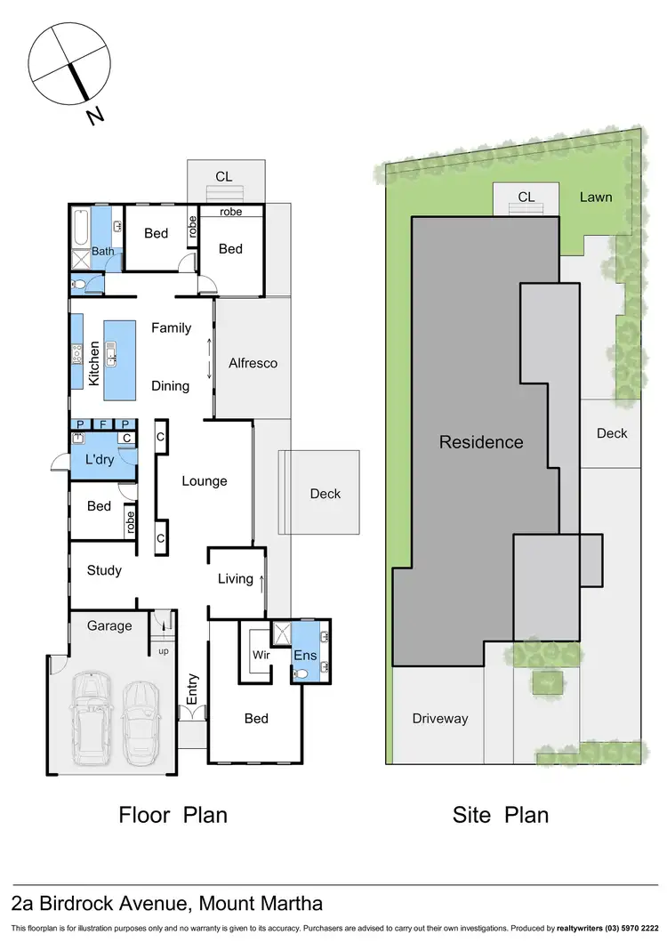Floorplan of Homely house listing, 2A Birdrock Avenue, Mount Martha VIC 3934