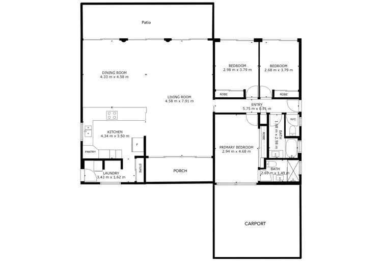 Floorplan of Homely house listing, 46 Callum Street, Mooroobool QLD 4870
