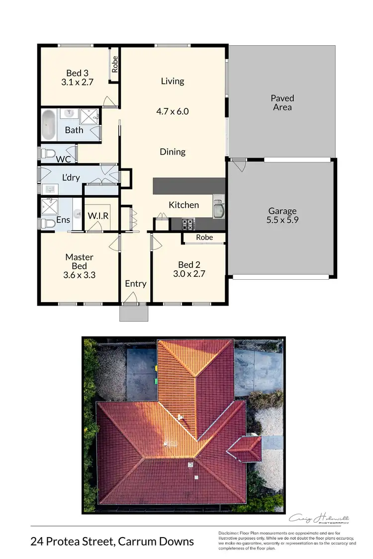 Floorplan of Homely house listing, 24 Protea Street, Carrum Downs VIC 3201