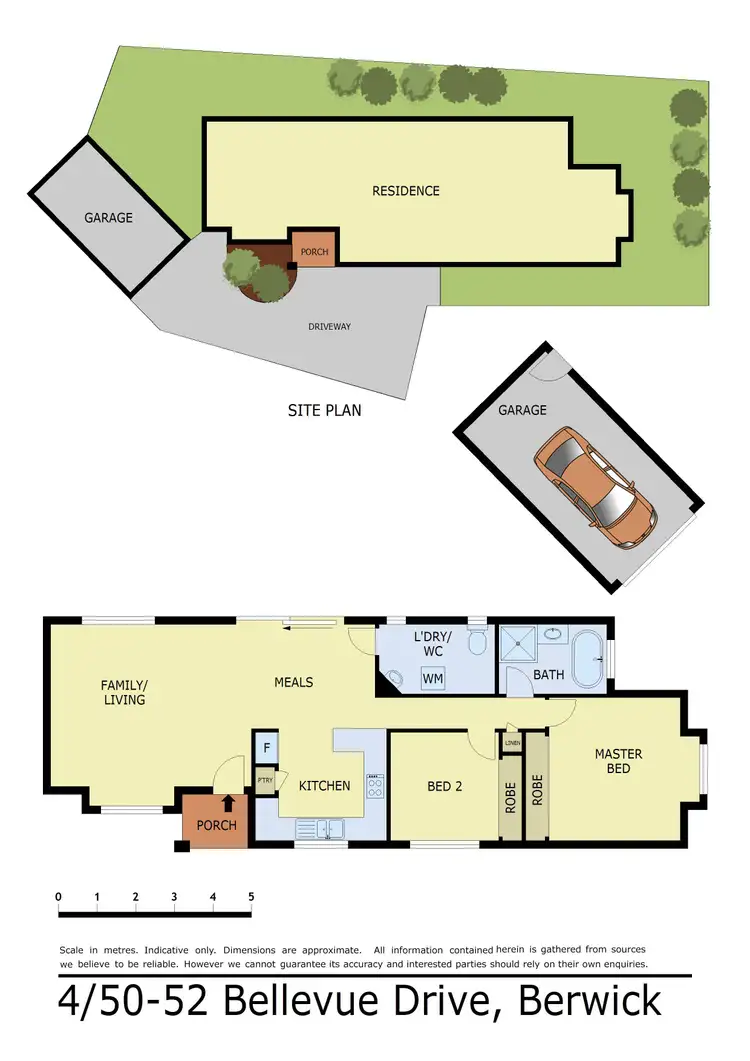 Floorplan of Homely unit listing, 4/50-52 Bellevue Drive, Berwick VIC 3806