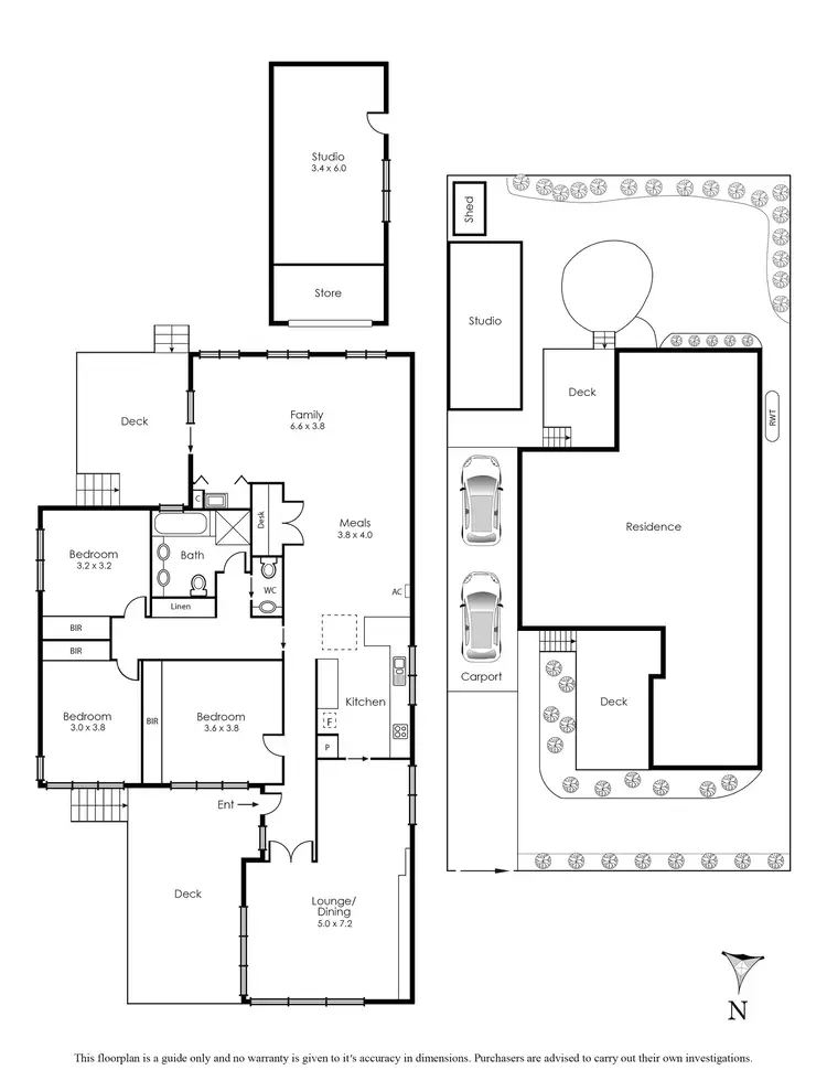 Floorplan of Homely house listing, 28 Patty Street, Mentone VIC 3194