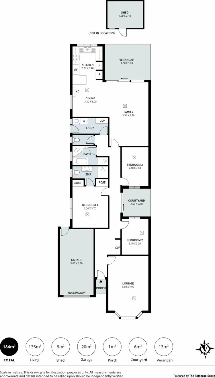 Floorplan of Homely house listing, 11A Euston Avenue, Highgate SA 5063