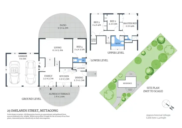 Floorplan of Homely house listing, 25 Oaklands Street, Mittagong NSW 2575