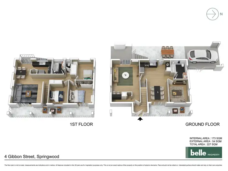 Floorplan of Homely house listing, 4 Gibbon Street, Springwood QLD 4127