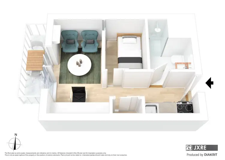 Floorplan of Homely apartment listing, G08/1728 Dandenong Road, Clayton VIC 3168