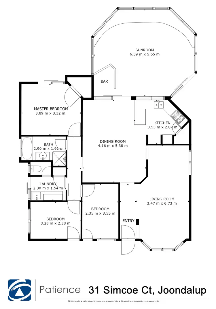 Floorplan of Homely house listing, 31 Simcoe Court, Joondalup WA 6027