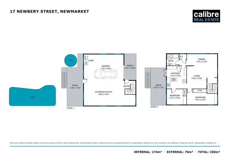 Floorplan of Homely house listing, 17 Newbery Street, Newmarket QLD 4051