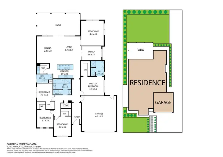 Floorplan of Homely house listing, 30 Heron Street, Moama NSW 2731
