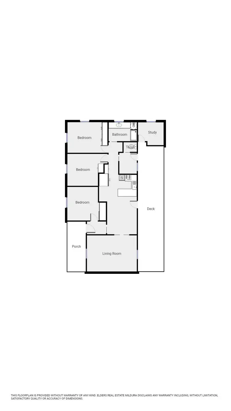 Floorplan of Homely house listing, 26 Glen Street, Walpeup VIC 3507