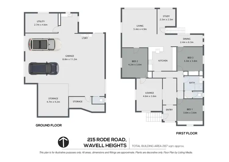 Floorplan of Homely house listing, 215 Rode Road, Wavell Heights QLD 4012
