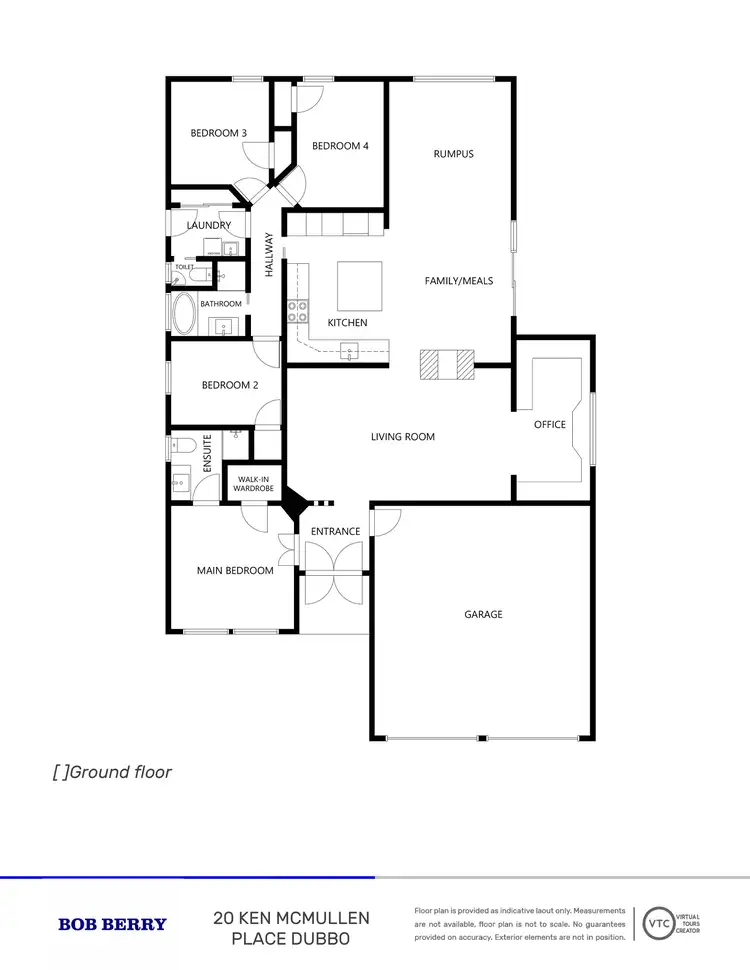 Floorplan of Homely house listing, 20 Ken Mcmullen Place, Dubbo NSW 2830