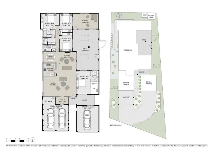 Floorplan of Homely house listing, 3 Redford Drive, Skennars Head NSW 2478