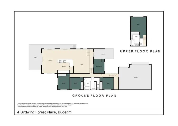 Floorplan of Homely house listing, 4 Birdwing Forest Place, Buderim QLD 4556