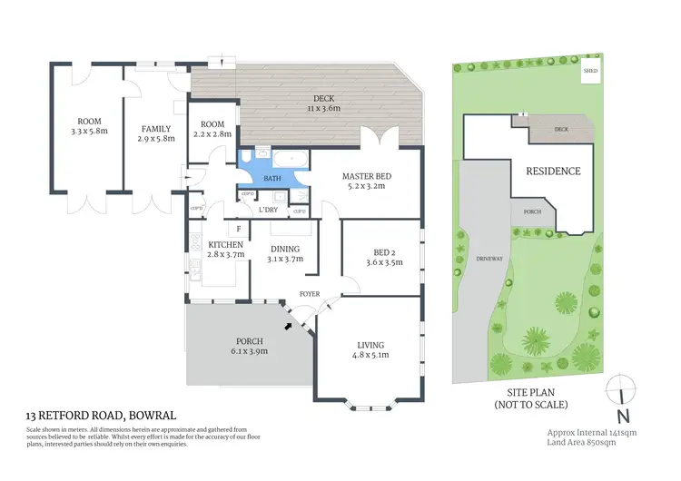 Floorplan of Homely house listing, 13 Retford Road, Bowral NSW 2576