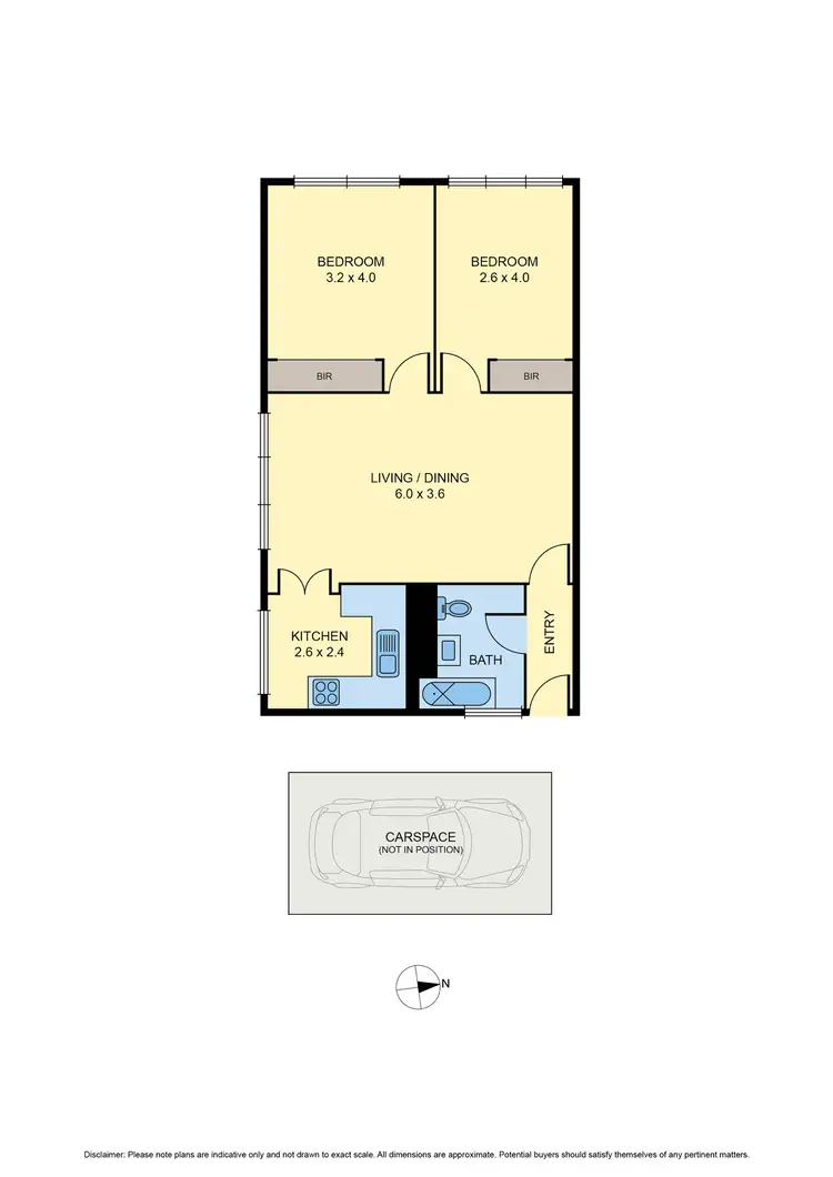 Floorplan of Homely unit listing, 11/164 Napier Street, Essendon VIC 3040