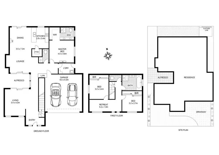 Floorplan of Homely house listing, 33 Grove Road, Craigieburn VIC 3064