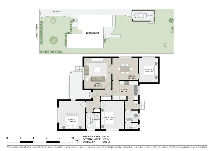 Floorplan of Homely house listing, 21 Rosehill Street, Parramatta NSW 2150