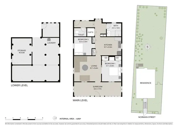 Floorplan of Homely house listing, 34 Norman Street, Wandal QLD 4700