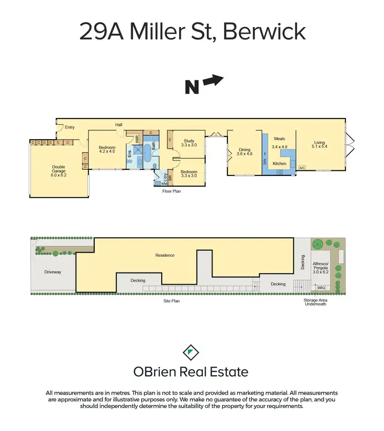 Floorplan of Homely house listing, 29A Miller Street, Berwick VIC 3806