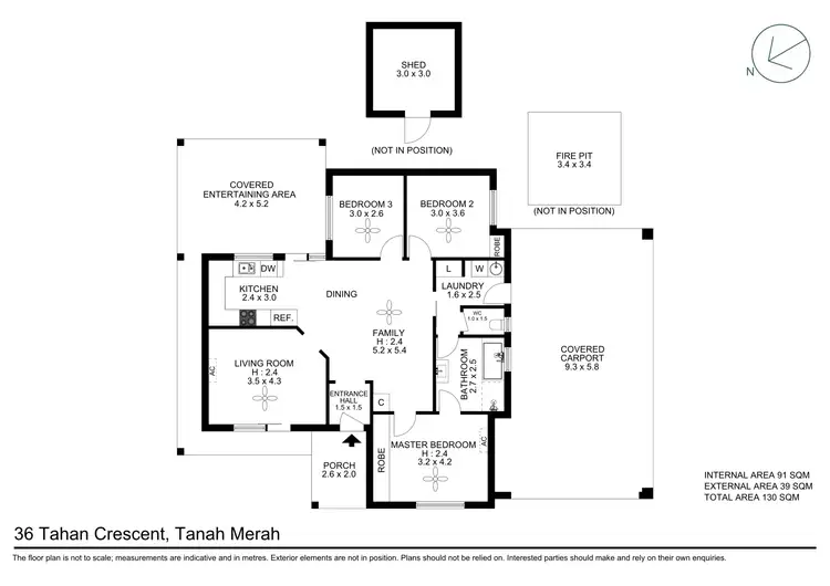 Floorplan of Homely house listing, 36 Tahan Crescent, Tanah Merah QLD 4128