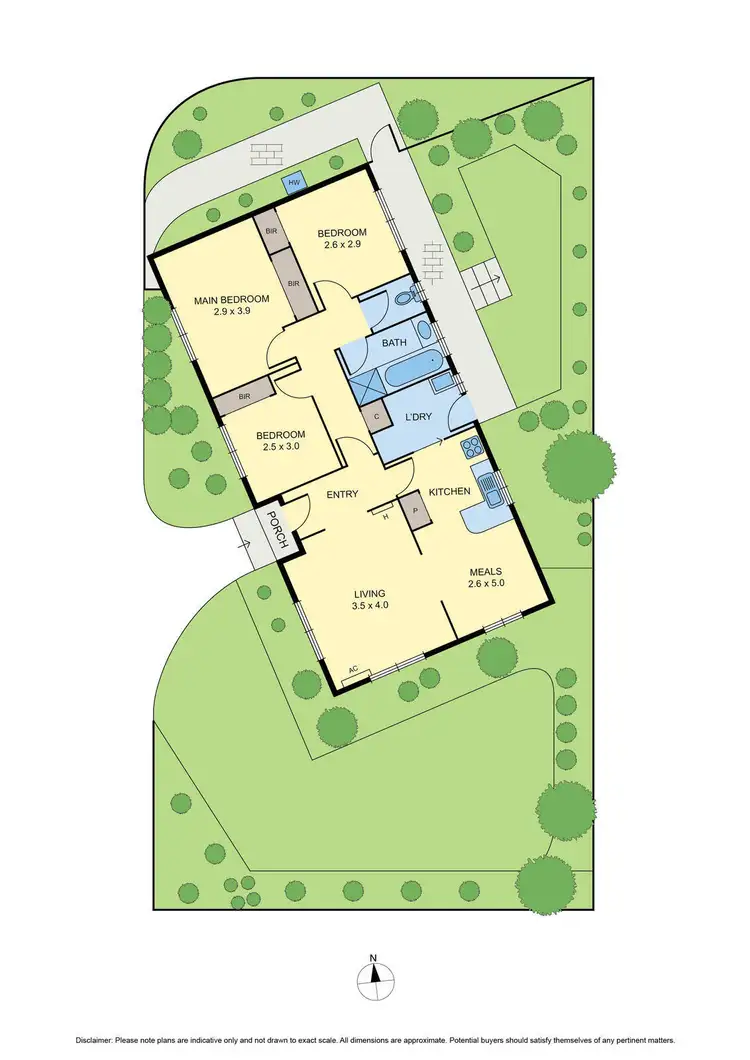 Floorplan of Homely unit listing, 288A Gap Road, Sunbury VIC 3429
