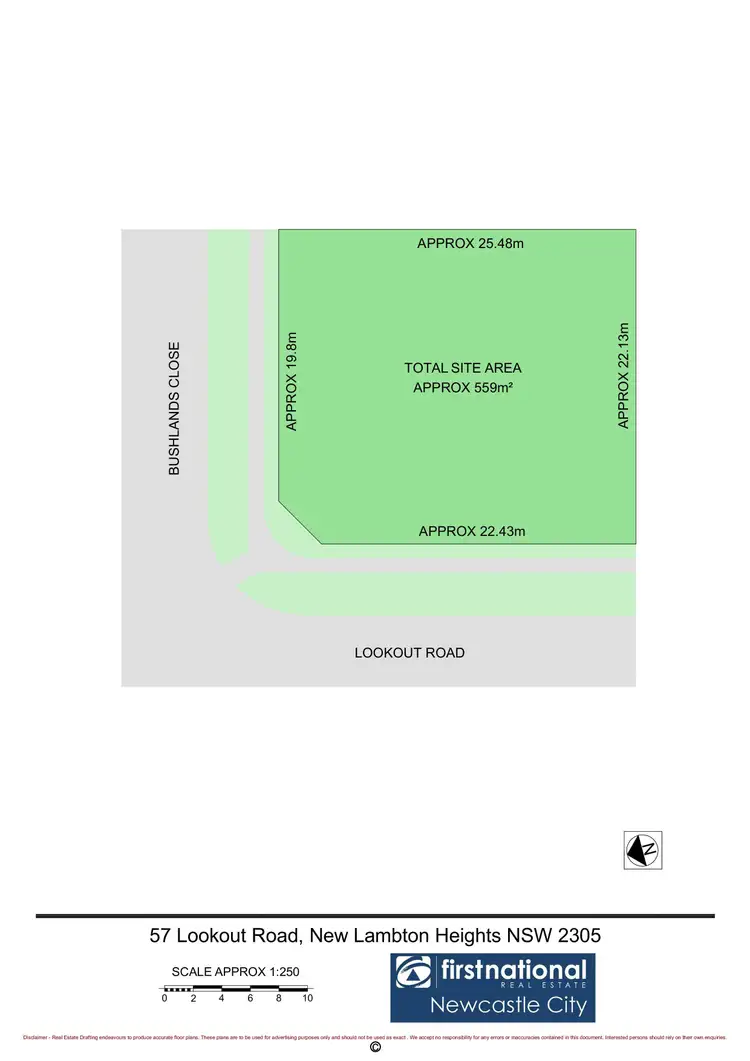 Floorplan of Homely land listing, 57 Lookout Road, New Lambton Heights NSW 2305