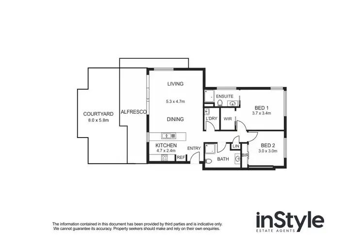 Floorplan of Homely apartment listing, 56/329 Flemington Road, Franklin ACT 2913