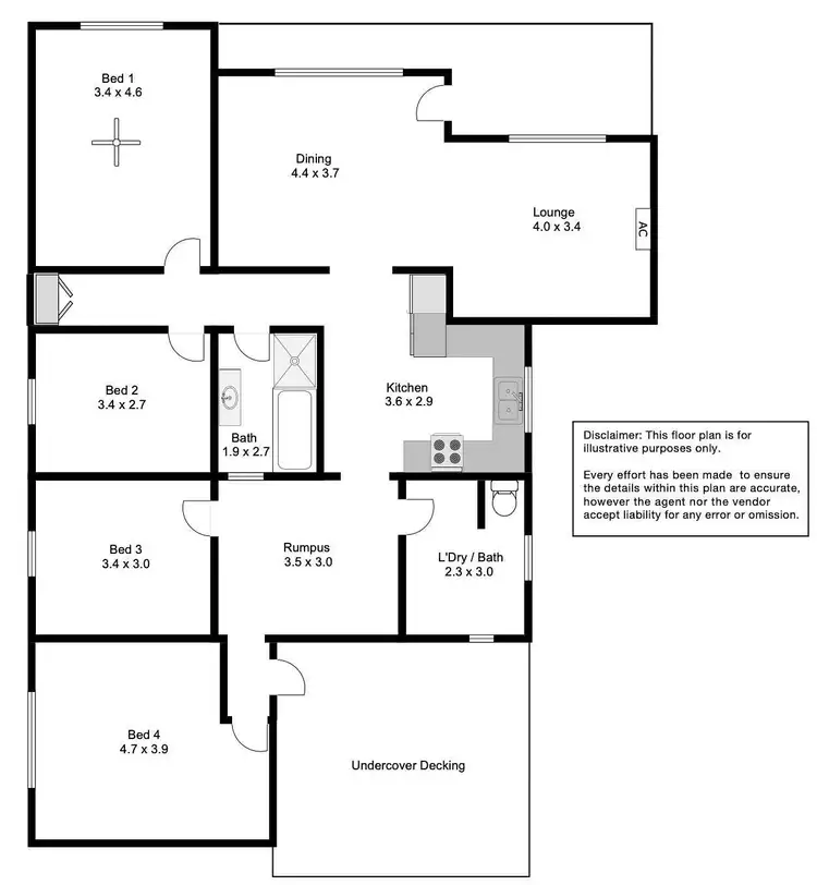 Floorplan of Homely house listing, 9 Mackrell Street, Port Lincoln SA 5606