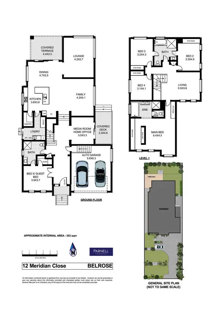 Floorplan of Homely house listing, 12 Meridian Close, Belrose NSW 2085
