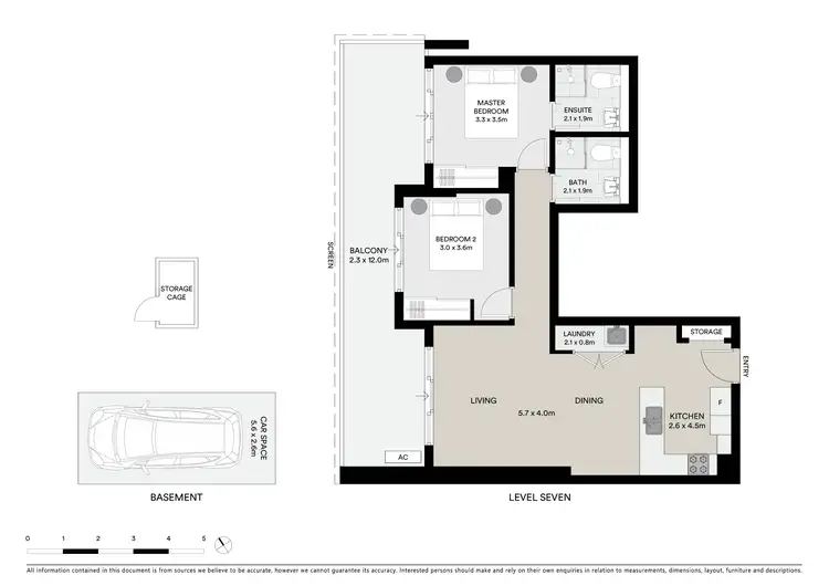 Floorplan of Homely unit listing, B606/118 Princes Highway, Arncliffe NSW 2205
